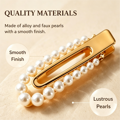Purmegreen® Elegant Pearl Hair Clip
