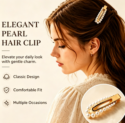 Purmegreen® Elegant Pearl Hair Clip