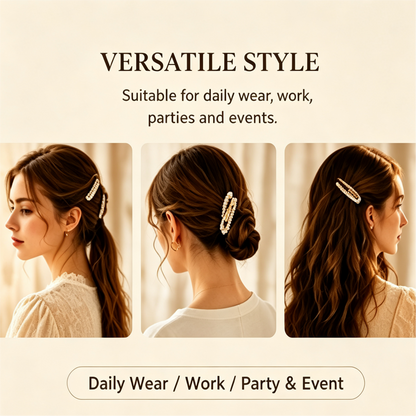 Purmegreen® Elegant Pearl Hair Clip