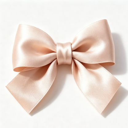 Purmegreen® Satin Bow Hair Clip