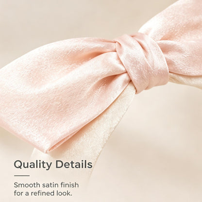 Purmegreen® Satin Bow Padded Headband