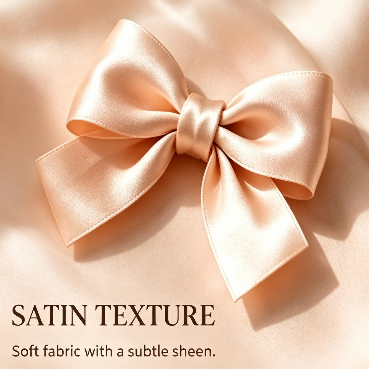 Purmegreen® Satin Bow Hair Clip