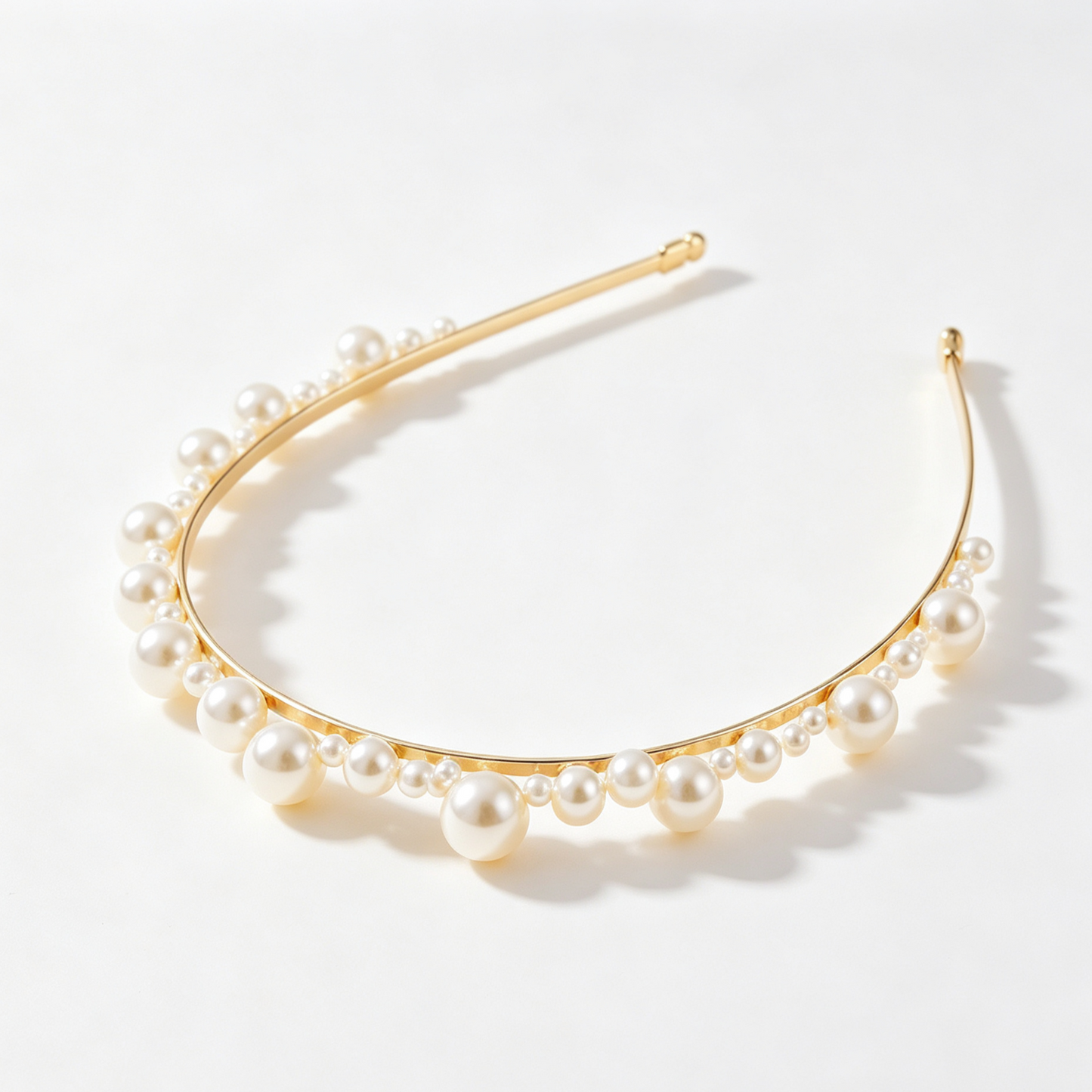Purmegreen® Elegant Pearl Headband