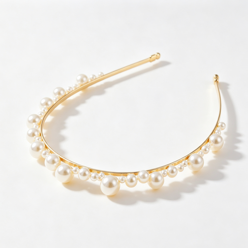 Purmegreen® Elegant Pearl Headband