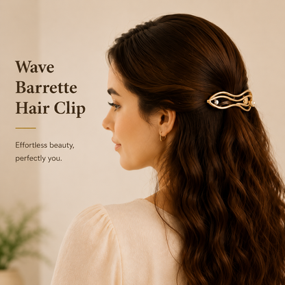 Purmegreen® Wave Barrette Hair Clip
