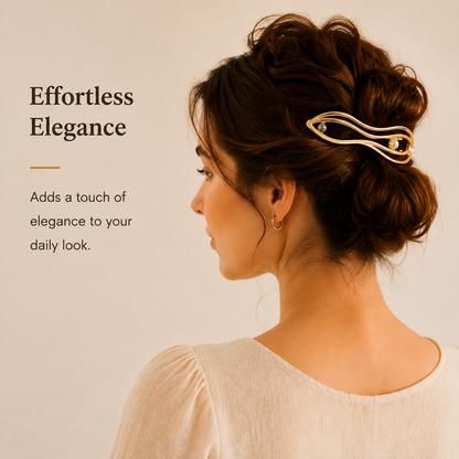 Purmegreen® Wave Barrette Hair Clip